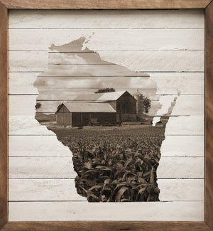 Weathered Wisconsin Barn